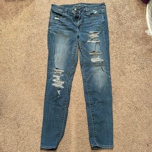 American Eagle high rise jeggings
